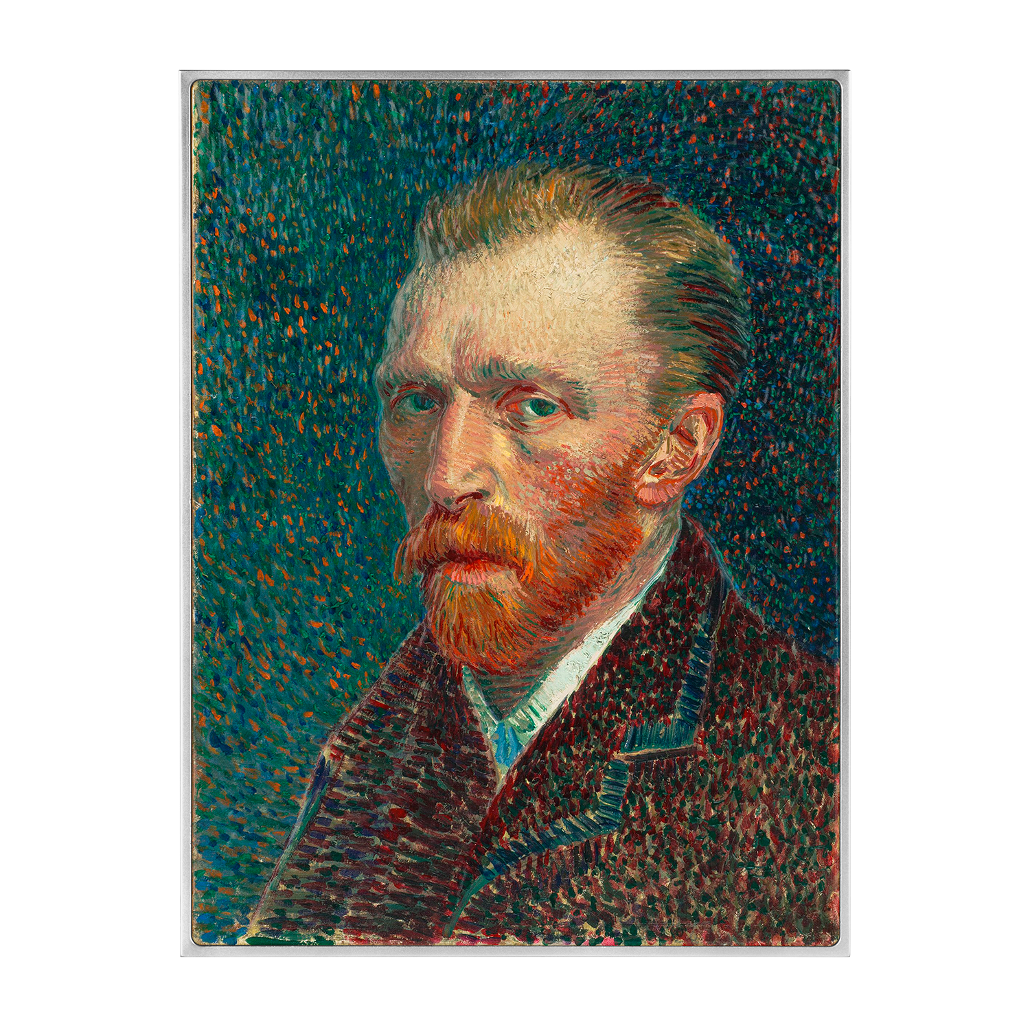 Self Portrait 1887 by Vincent van Gogh 2.5 oz Silver Coin