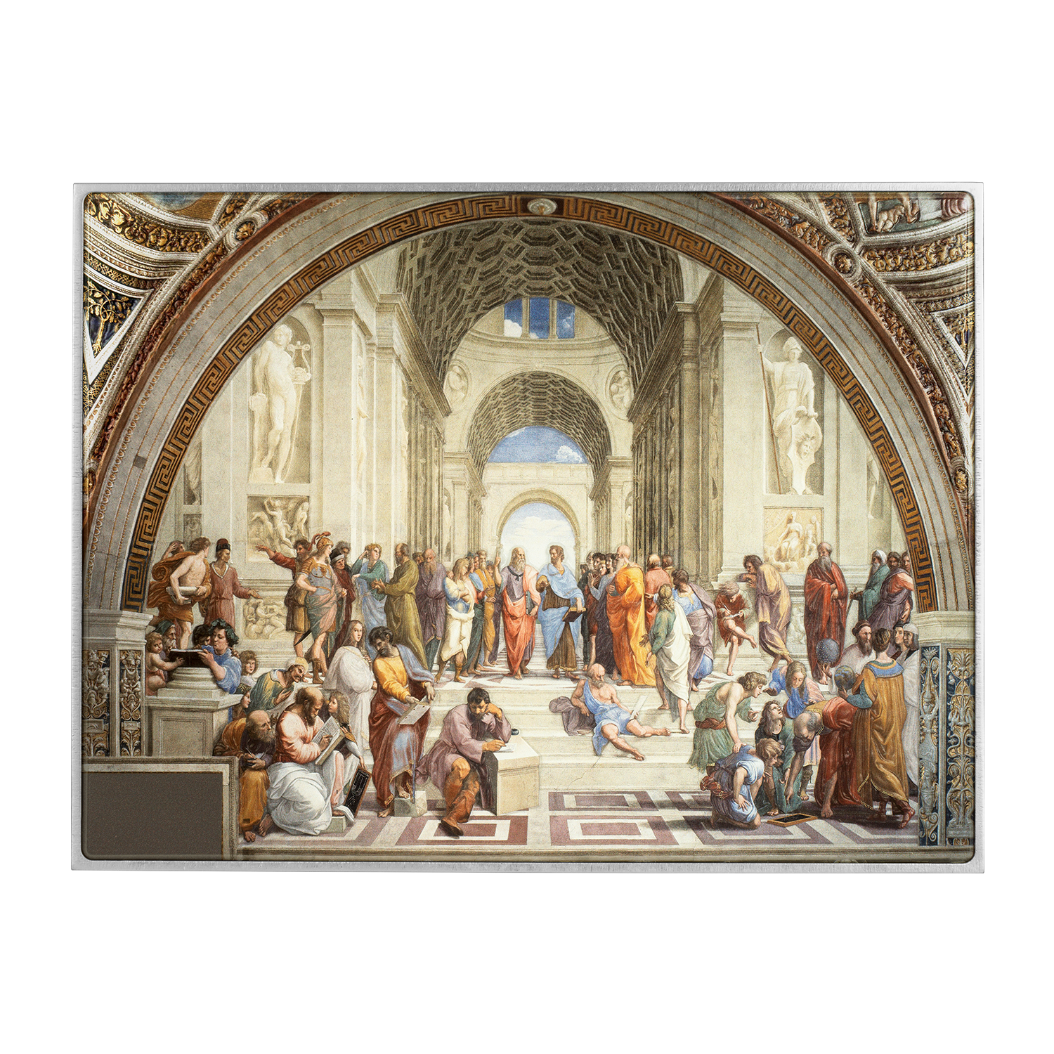 The School of Athens by Raphael 2.5 oz Silver Coin