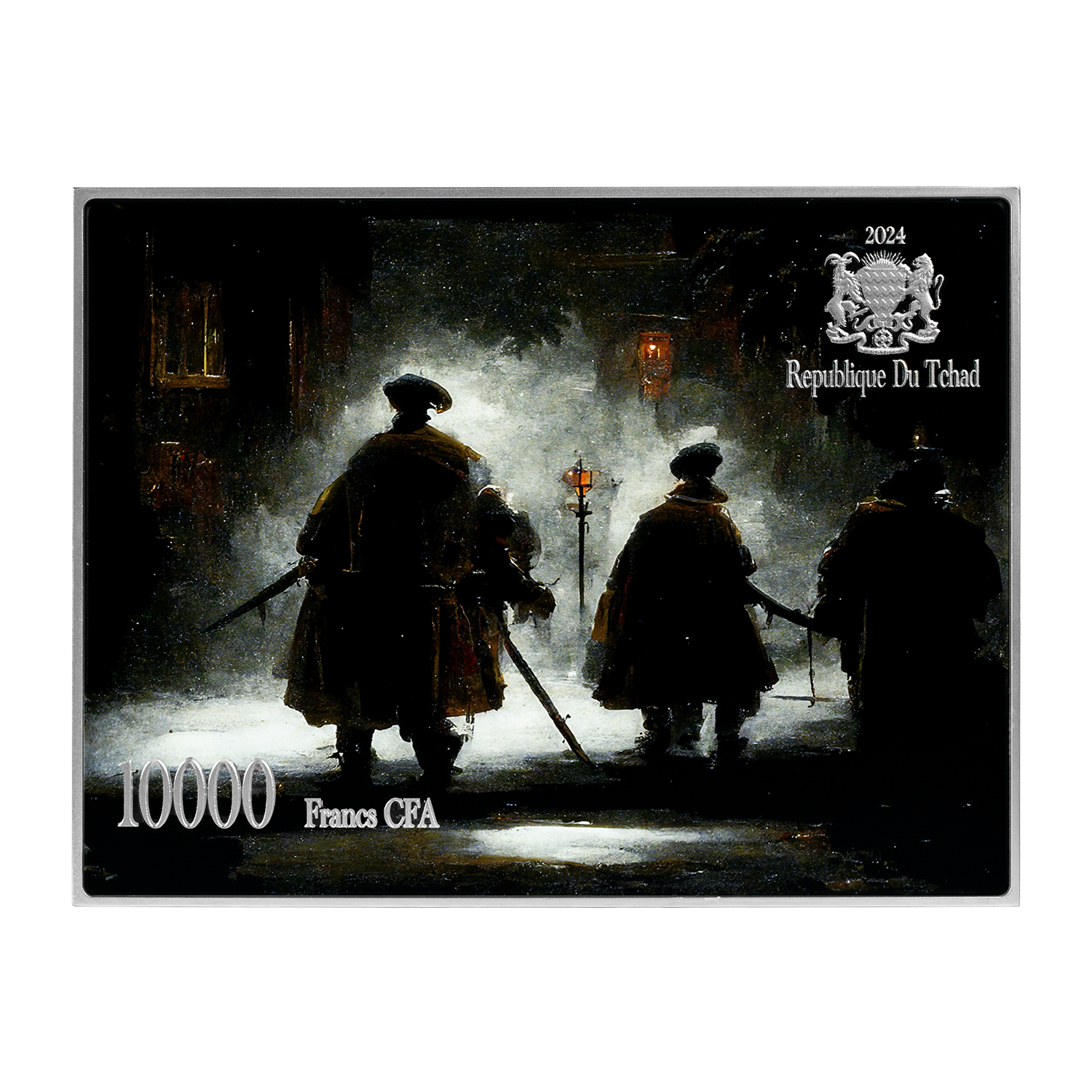 The Night Watch by Rembrandt 2.5 oz Silver Coin