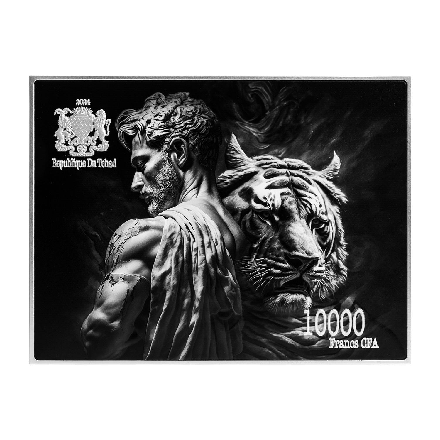 The Tiger Hunt by Peter Paul Rubens 2.5 oz Silver Coin