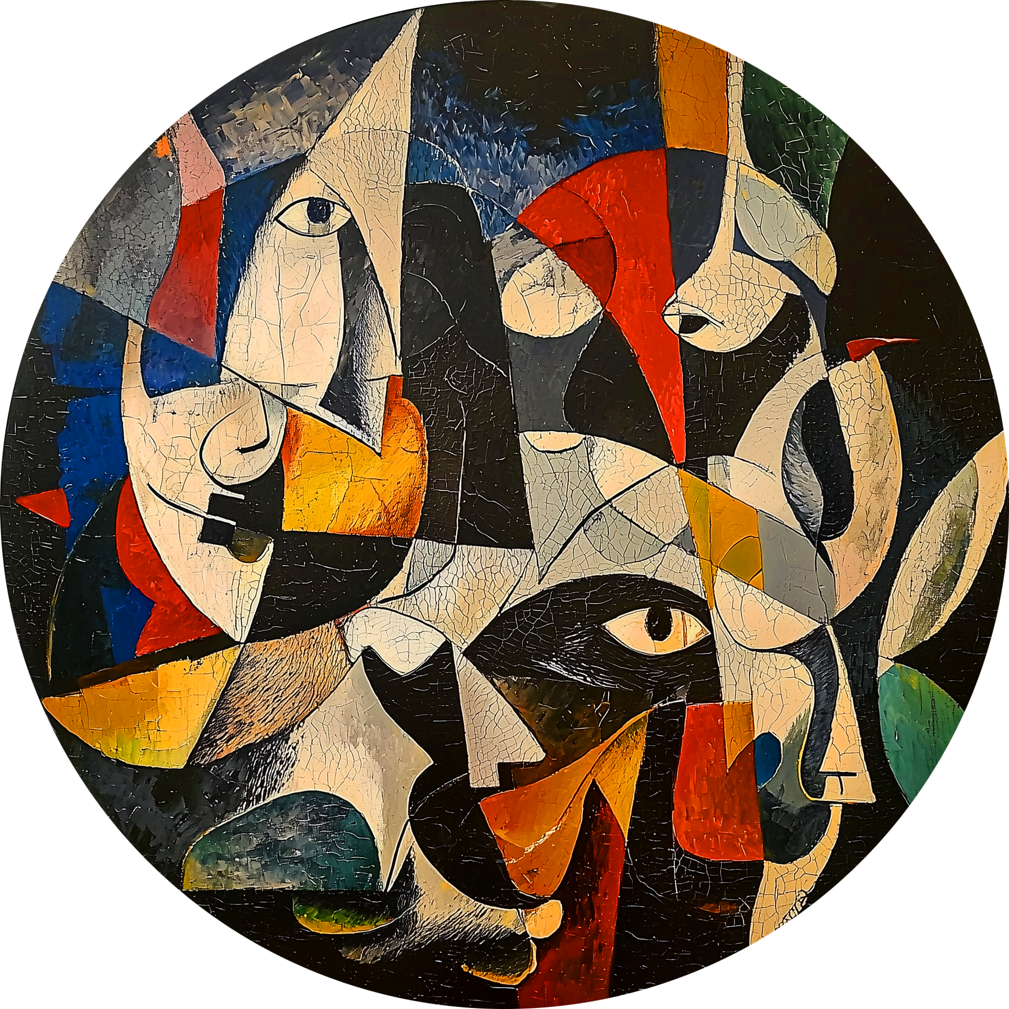 2024 Mexico Libertad 1oz .999 Silver Coin Colorized "A Picasso Tribute"