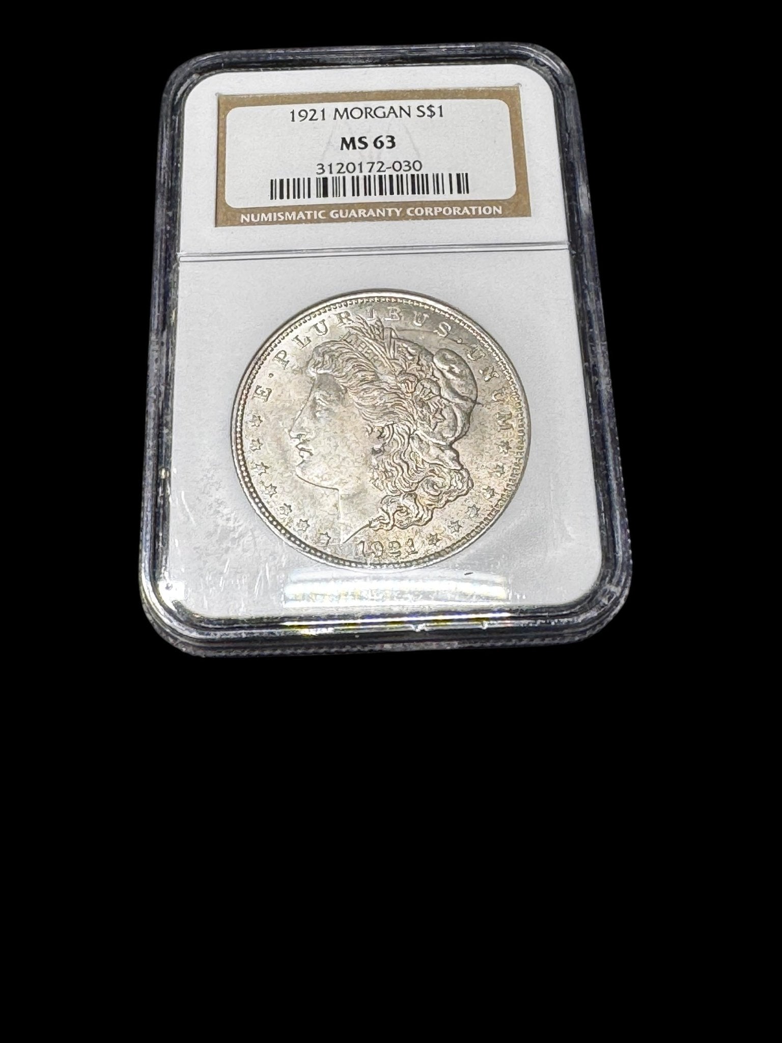 1921 NGC MS63 NGC Morgan S Mint Morgan Silver Dollar - Captain’s Chest Bullion