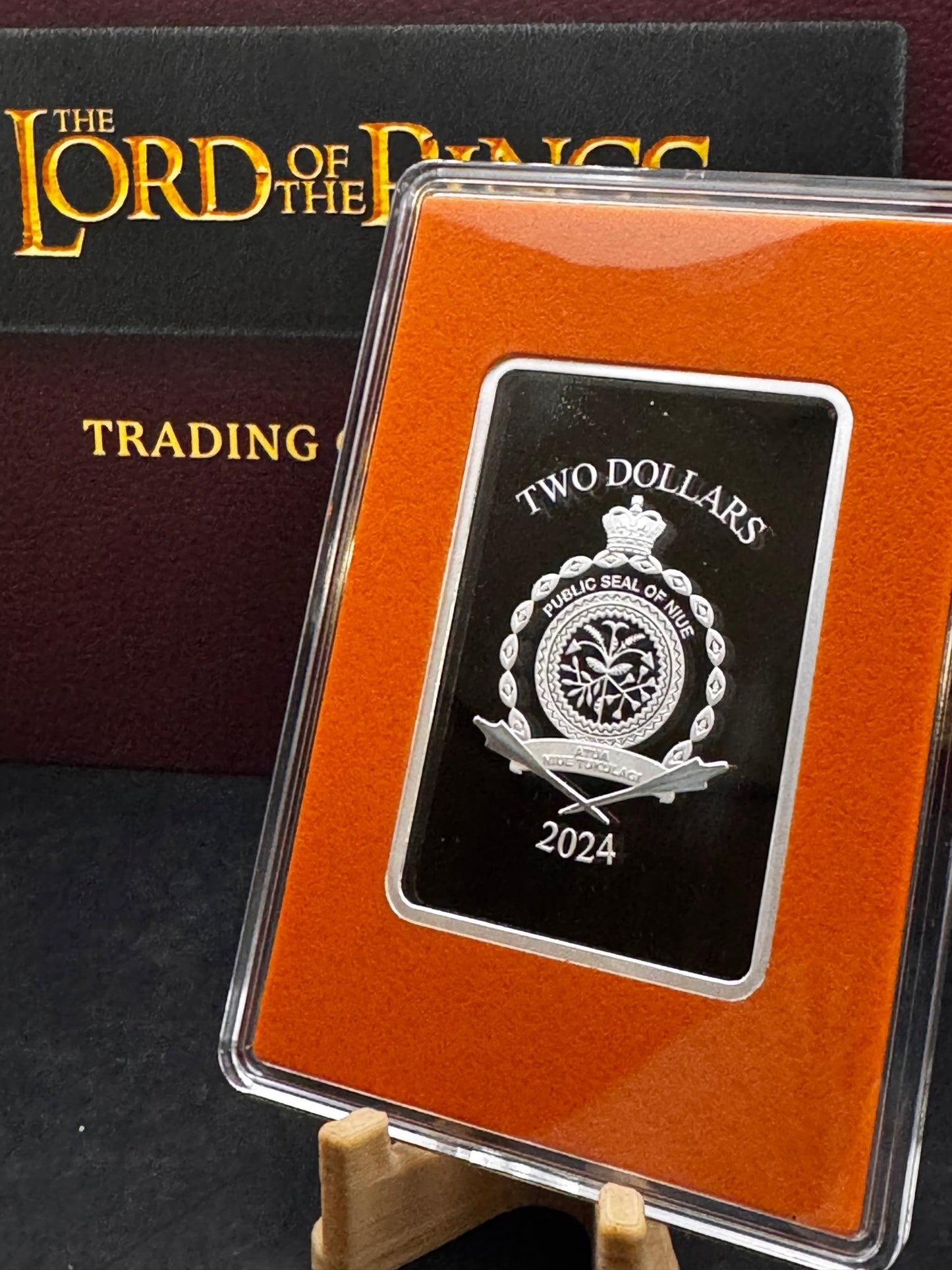 Agoro Mint Trading The Lord of the Rings 1oz .999 Silver Coin Bilbo 140/150