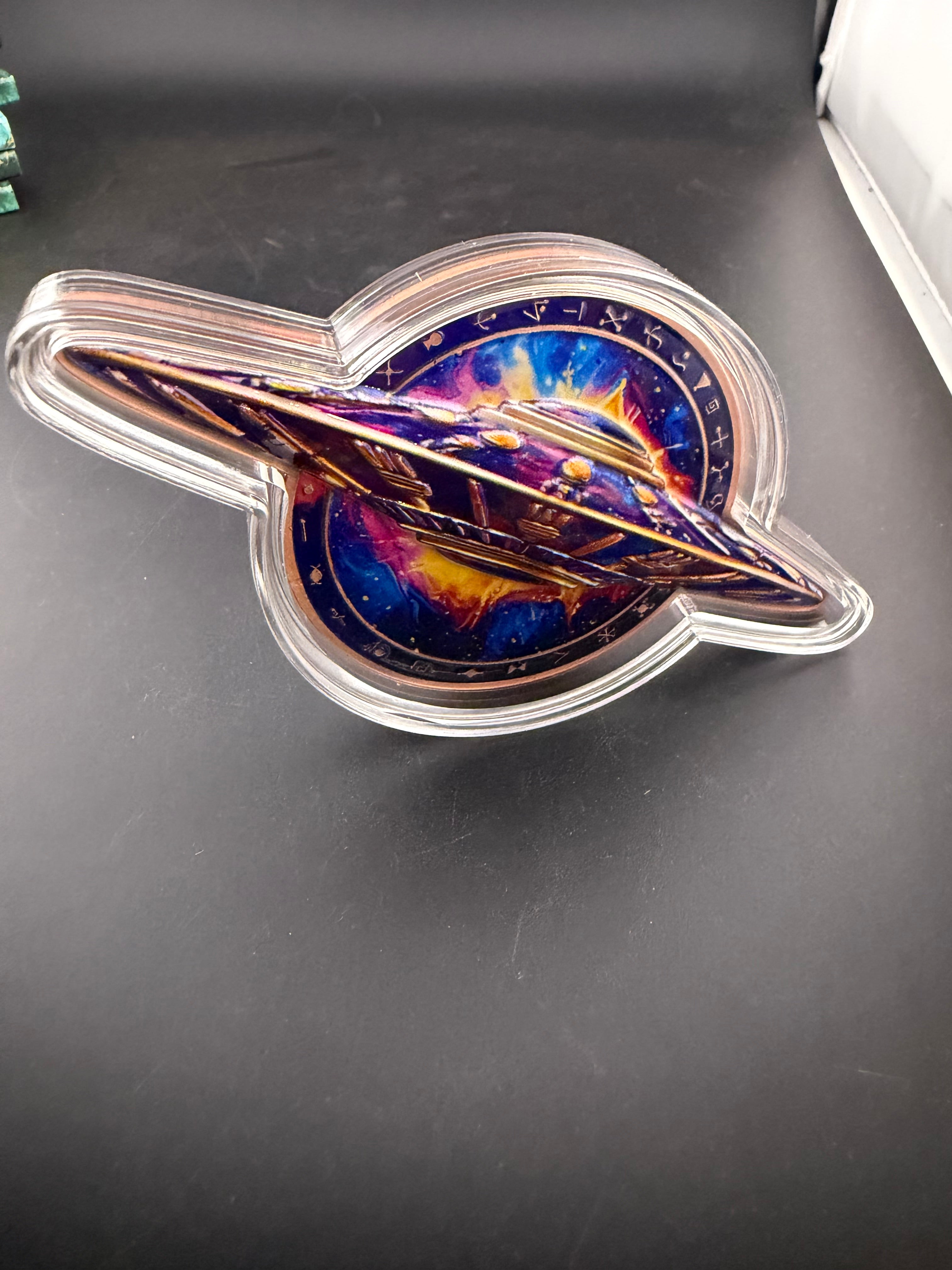5oz Copper UFO in Shaped Capsule
