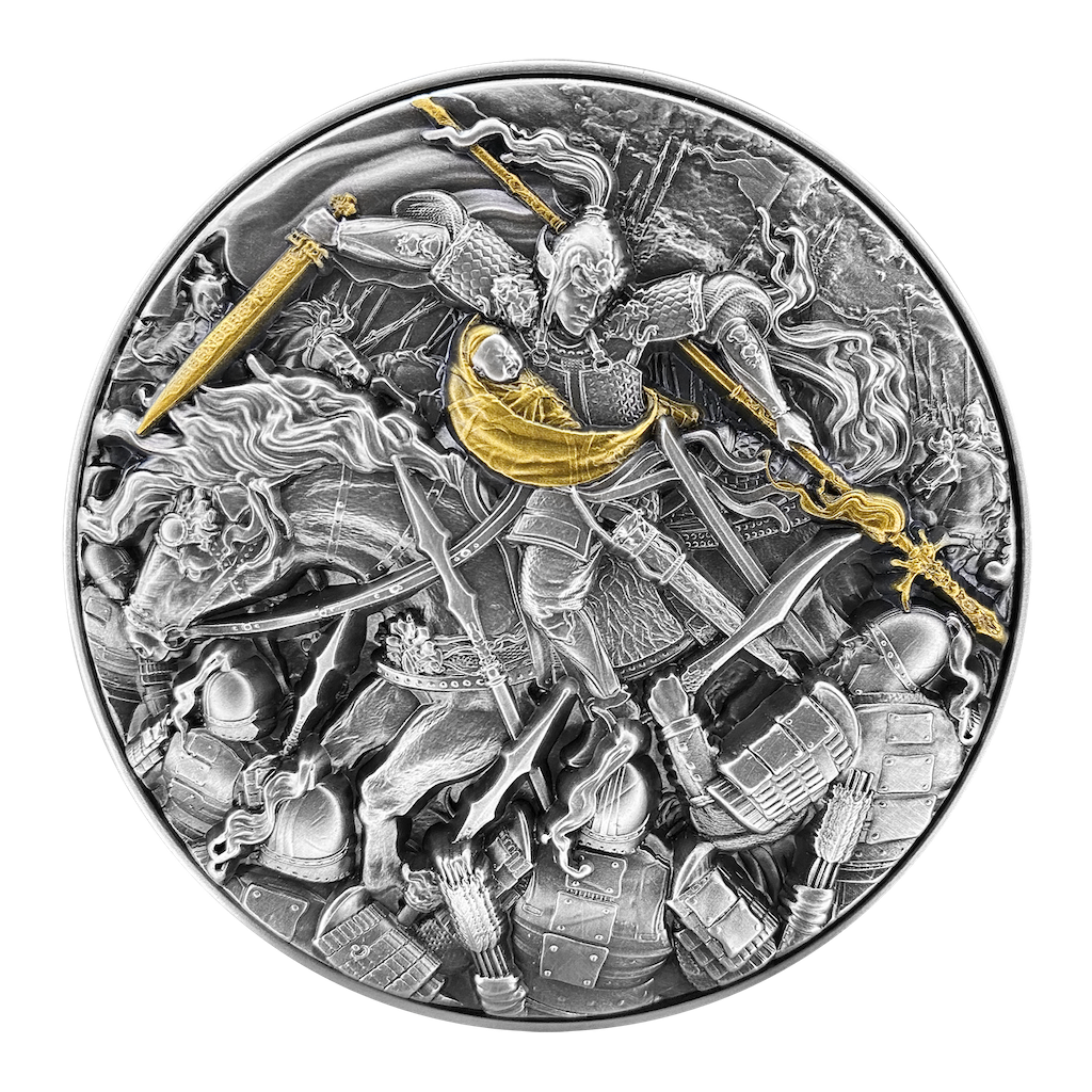 2021 Tchad The Three Kingdom Series – Zhao Yun 2 oz Silver Coin