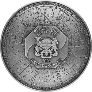 2021 Tchad The Four Auspicious Beasts Series – White Tiger 2 oz Silver Coin - Captain’s Chest Bullion