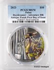 2023 Palau $10 Daydreamer - Adventure 2oz Silver Antique Finish PCGS MS70 Captain’s Chest Bullion