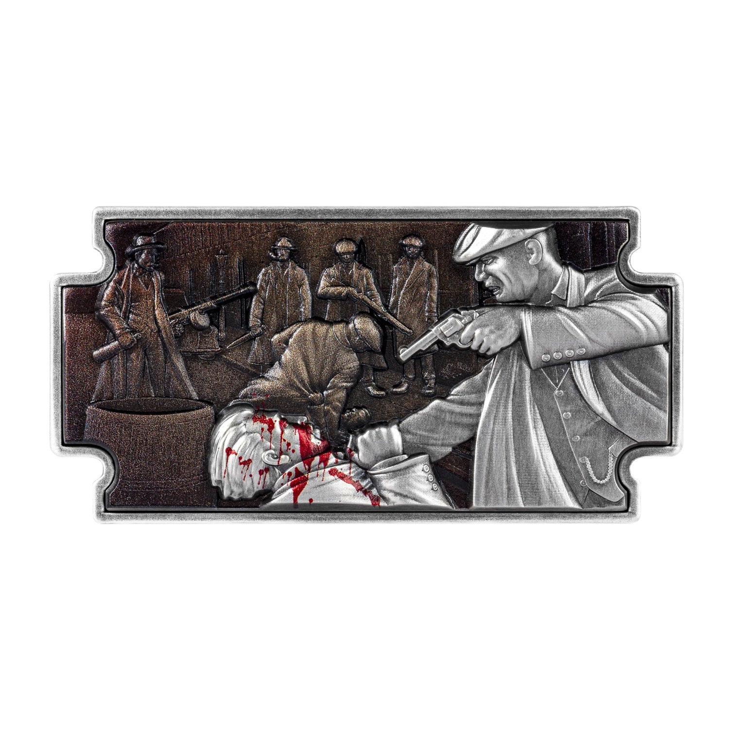 2023 Tchad Peaky Blinders 1 oz .999 Silver Coin – Color