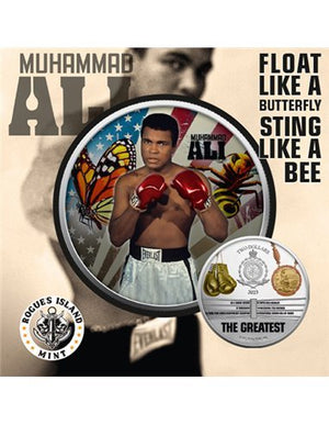 2023 Rogue's Island Mint Muhammad The Greatest Edition Captain’s Chest Bullion