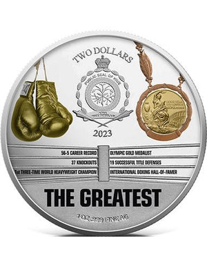 2023 Rogue's Island Mint Muhammad The Greatest Edition Captain’s Chest Bullion