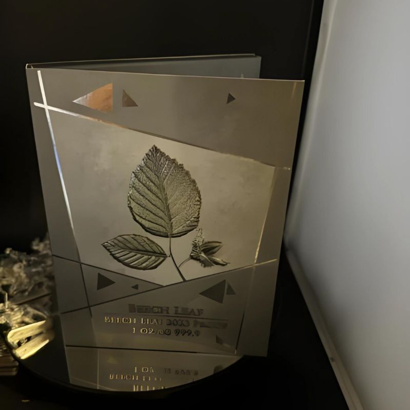 2023 Germania Beech Leaf 1 oz Proof Coin with COA Mintage of 500 - Captain’s Chest Bullion