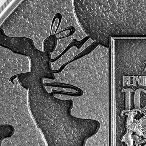 2023 Tchad Chang Er and the Jade Rabbit 1 oz Silver Coin - Captain’s Chest Bullion