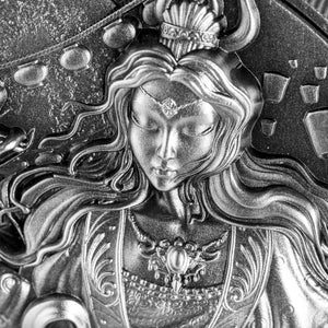 2023 Tchad Chang Er and the Jade Rabbit 1 oz Silver Coin - Captain’s Chest Bullion