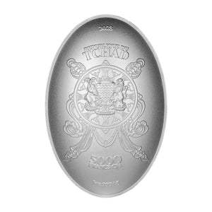 2023 Tchad Eight Dragon Buddha 1 oz Silver Coin (Antiqued Finish) - Captain’s Chest Bullion