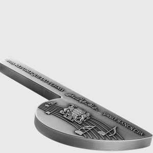 2023 Tchad Johann Sebastian Bach 1 oz Silver Coin - Captain’s Chest Bullion