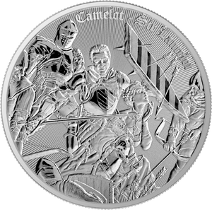 2024 1oz .999 Silver Sir Lancelot BU Premium Coin - Captain’s Chest Bullion