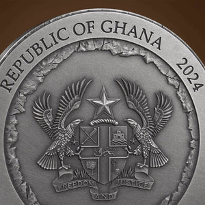 2024 Ms69 Antiqued 2oz Rock - Cut Monuments: Mt. Rushmore - Captain’s Chest Bullion