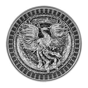 2024 Niue The Forbidden Phoenix 1 oz Silver Coin (Antiqued Finish) - Captain’s Chest Bullion