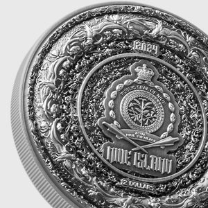 2024 Niue The Forbidden Phoenix 1 oz Silver Coin (Antiqued Finish) - Captain’s Chest Bullion