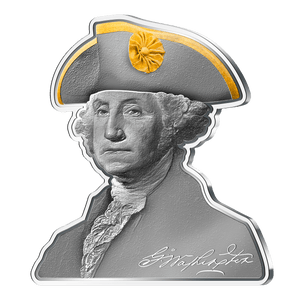 2024 Samoa Geoge Washington NGC PL - 70 3oz Ag .999 Shaped Silver - Captain’s Chest Bullion