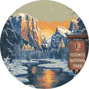 2024 Silver Eagle National Parks 3 Yosemite 1oz .999 Silver Coin - Captain’s Chest Bullion