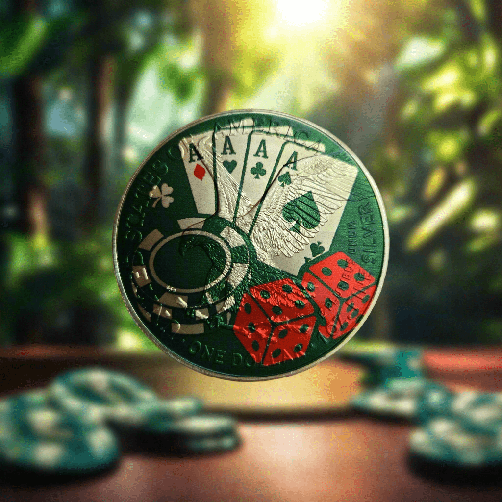 2024 Silver Eagle Viva Las Vegas 1oz .999 Silver Coin - Captain’s Chest Bullion