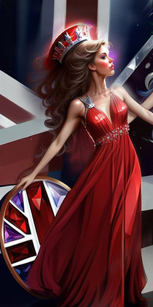 2024 The 4 Four Graces Color .999 Silver 1 oz Bars W/Certificate & Frame Display - Captain’s Chest Bullion