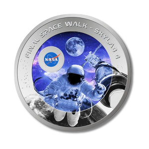 2024 Ghana Final Space Walk 1 oz Titanium Coin