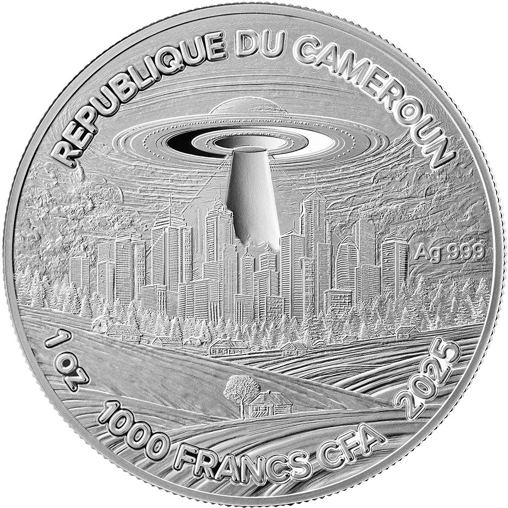 2025 1oz Vincent Van Gogh i .999 Silver Coin - Captain’s Chest Bullion