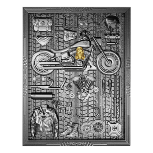 2025 Antiqued and Gilded Samoa Journey on the Road 2oz Silver Coin - Captain’s Chest Bullion