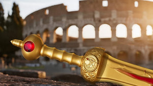 2025 Cameroon Gladius 2 oz Gold Gilded Silver Shaped Coin - Captain’s Chest Bullion