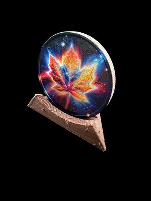 2025 Canada Maple Galaxy Series 1oz .9999 Pur Silver Coin - Captain’s Chest Bullion