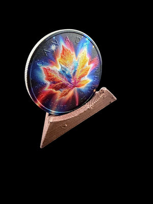 2025 Canada Maple Galaxy Series 1oz .9999 Pur Silver Coin - Captain’s Chest Bullion