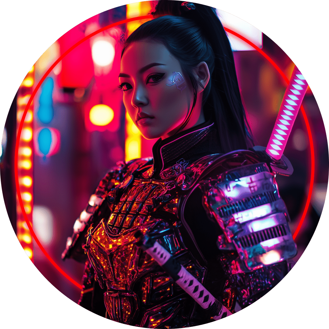 2025 Canada Maple Samurai Edition .9999 Silver Coin Colorized - Captain’s Chest Bullion