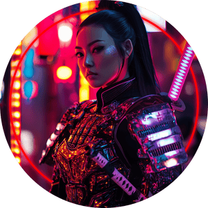 2025 Canada Maple Samurai Edition .9999 Silver Coin Colorized - Captain’s Chest Bullion