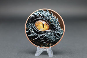 2025 Dragon Lore 5oz .999 Copper Hi - Relief Medal - Captain’s Chest Bullion