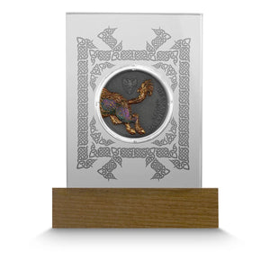 2025 Germania Beasts: Gullinbursti 2oz UV Activated Silver Coin w/ Display - Captain’s Chest Bullion