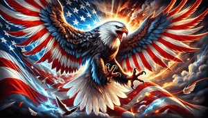 2025 Patriot America First 1oz Bullion Bar .999 Fine Silver - Captain’s Chest Bullion