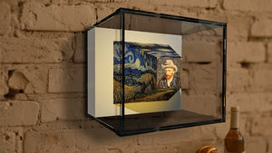 2025 Republic of Ghana 3D Illusion Starry Night Coin 1 oz .999 Silver - Captain’s Chest Bullion