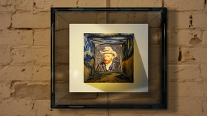 2025 Republic of Ghana 3D Illusion Starry Night Coin 1 oz .999 Silver - Captain’s Chest Bullion