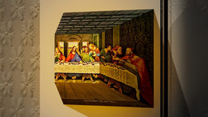 2025 Republic of Ghana 3D Illusion The Last Supper Coin 1 oz .999 Silver - Captain’s Chest Bullion