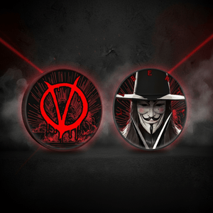 2025 Silver Eagle V for Vendetta 1oz .999 Silver Coin - Captain’s Chest Bullion