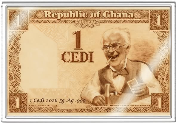 2026 Ghana A Friend in Need 5g .999 Silver Foil - Captain’s Chest Bullion