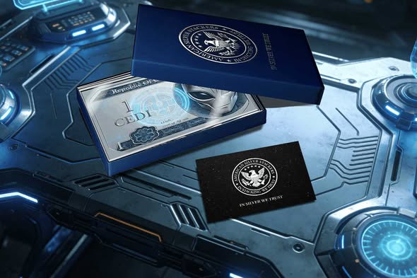 2026 Ghana Galactic Supremacy 5g .999 Silver Foil - Captain’s Chest Bullion