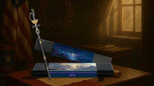 2026 Ghana Ulysses S. Grant Civil War Sword 1.5 oz .999 Silver Coin - Captain’s Chest Bullion