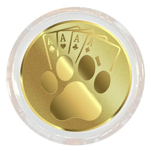 2026 Liberia A Friend in Need 1/1000 oz .9999 Gold Coin in Card - Captain’s Chest Bullion