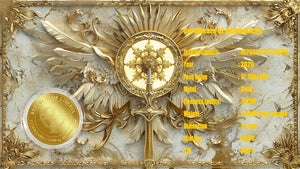 2026 Liberia Archangel Michael 1/1000 oz .9999 Gold Coin in Card - Captain’s Chest Bullion