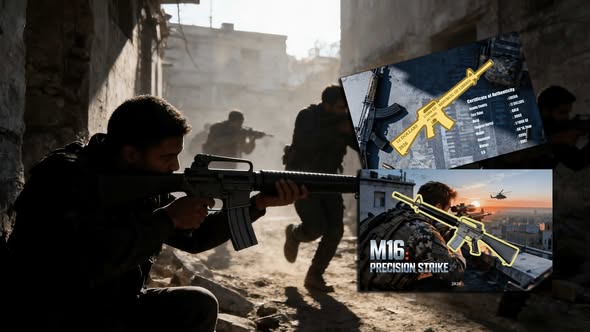 2026 Liberia M16 Shaped 1/1000 oz .9999 Gold Coin in Card - Captain’s Chest Bullion