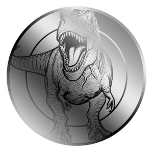 2026 Liberia T Rex 1/1000 oz .999 Platinum Coin in Card - Captain’s Chest Bullion