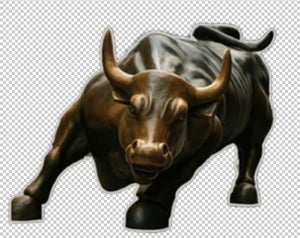 2026 Market Silver Bull Run 1g .999 Shaped Silver Bull in Card - Captain’s Chest Bullion